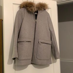Maje Hooded Coat - BRAND NEW
